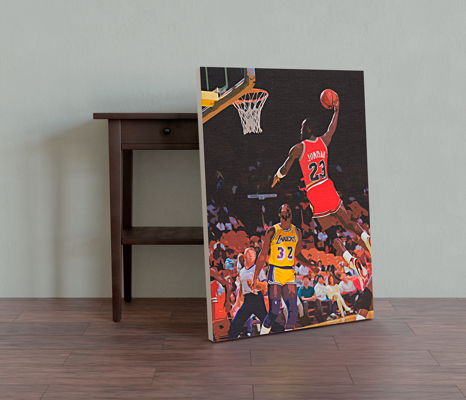 Quadro Decorativo Michael Jordan 2 Foto Campinas