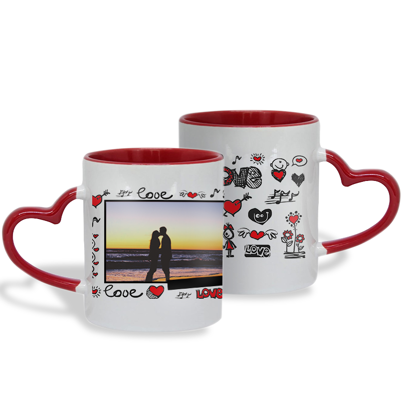 Caneca De Coracao Namorados Foto Campinas Por exemplo, se você não quiser colocar a letra, você pode desenhar um coração, uma estrela ou alguma coisa semelhante de sua preferência. brl